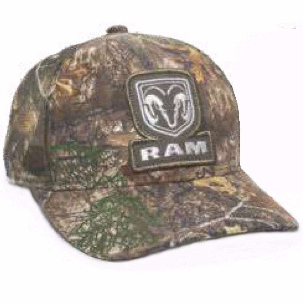 RAM Premium Realtree Camo Cap Hat - NEW Fast Ship